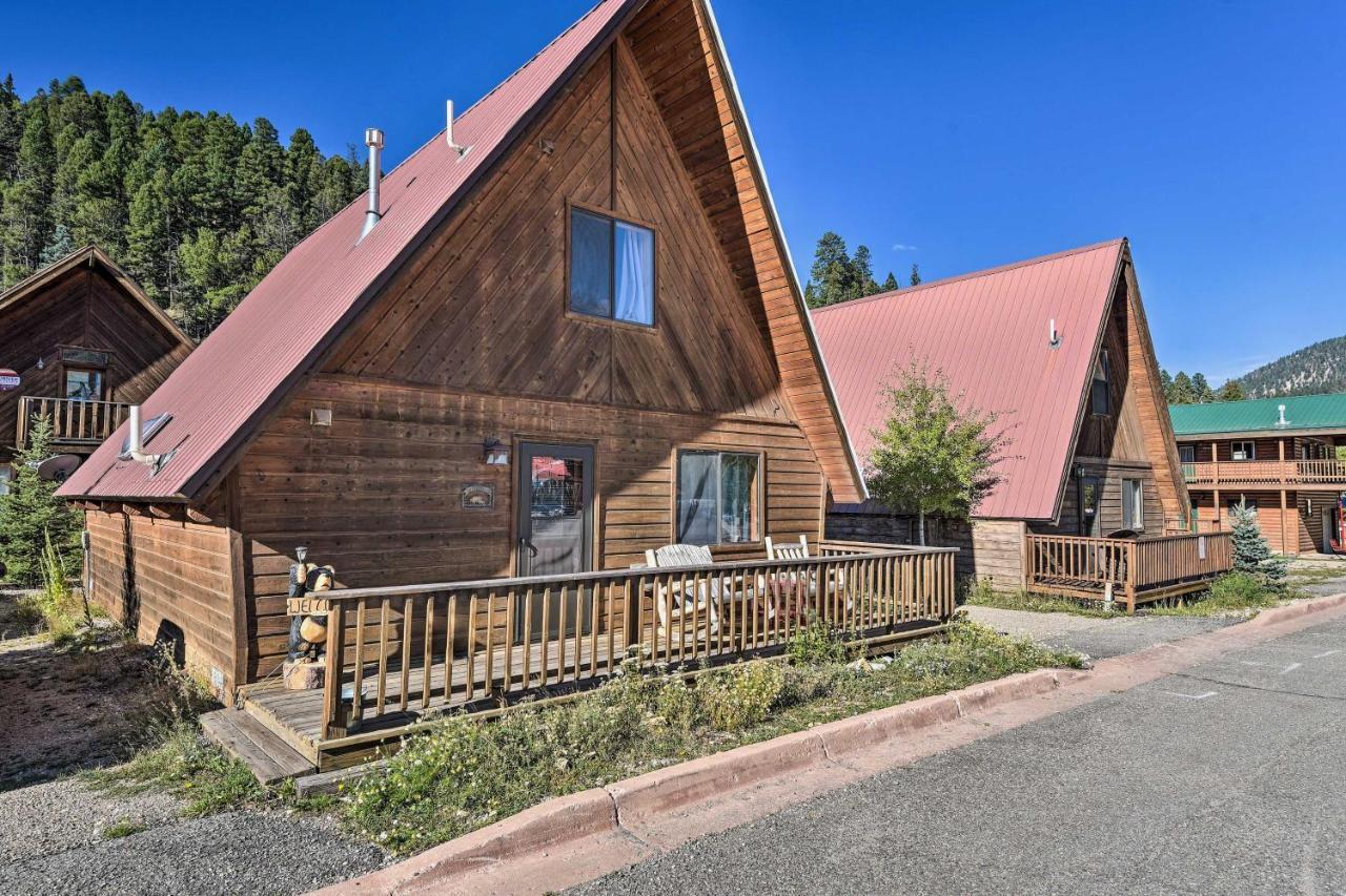 Ski-Inandski-Out Red River Cabin With Mtn Views! Extérieur photo
